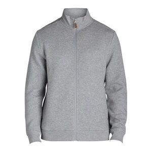 George Men's Full Zip Grey Cardigan Jacket, Size M (38-40) (New w/o Tags)